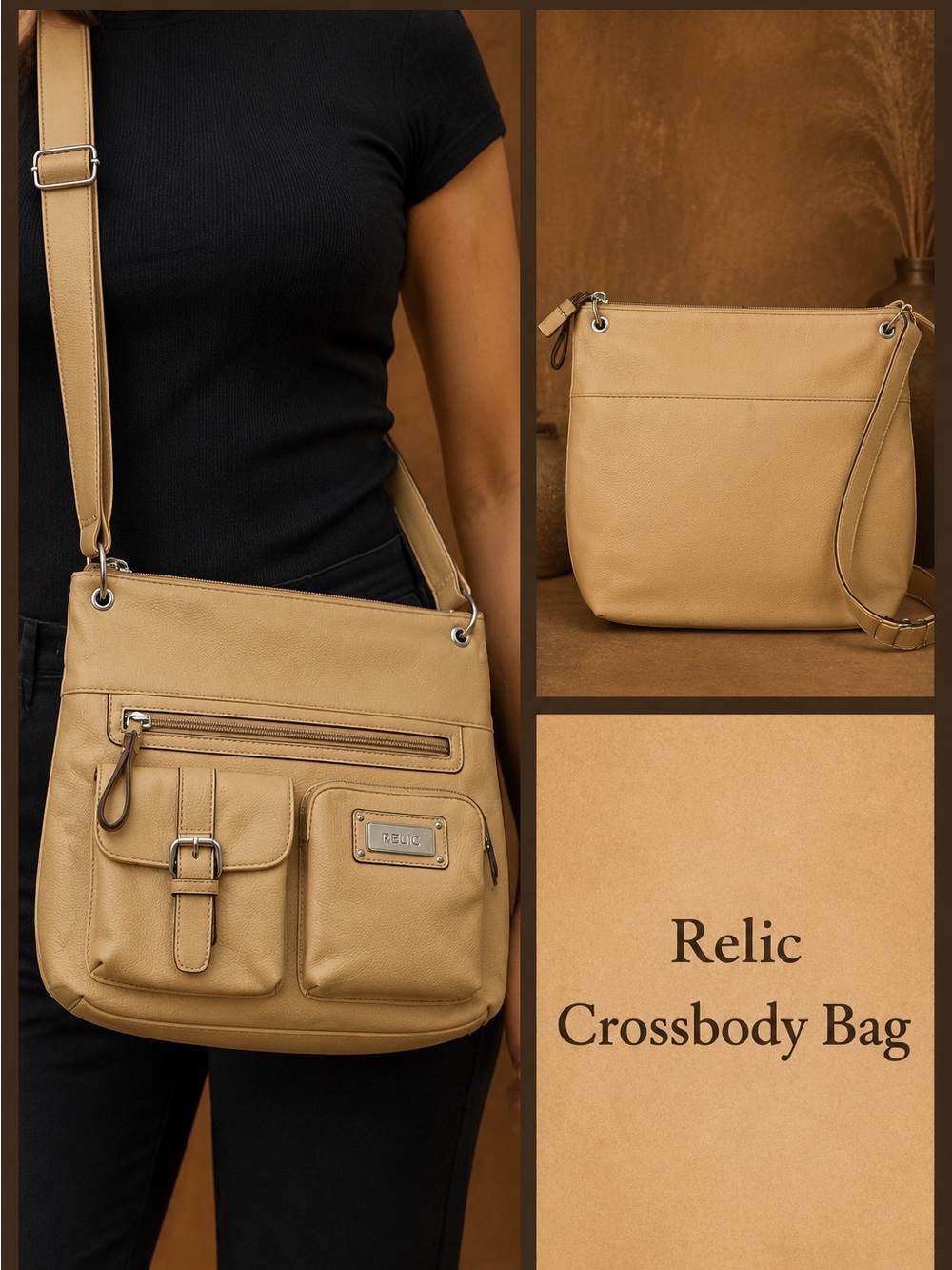 Relic by Fossil Evie Flap Crossbody Bag